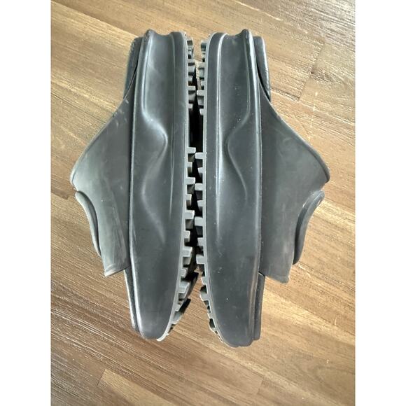 Gucci Interlocking GG Miami Black Rubber Platform Slides Size 37/US 7 - Picture 4 of 8